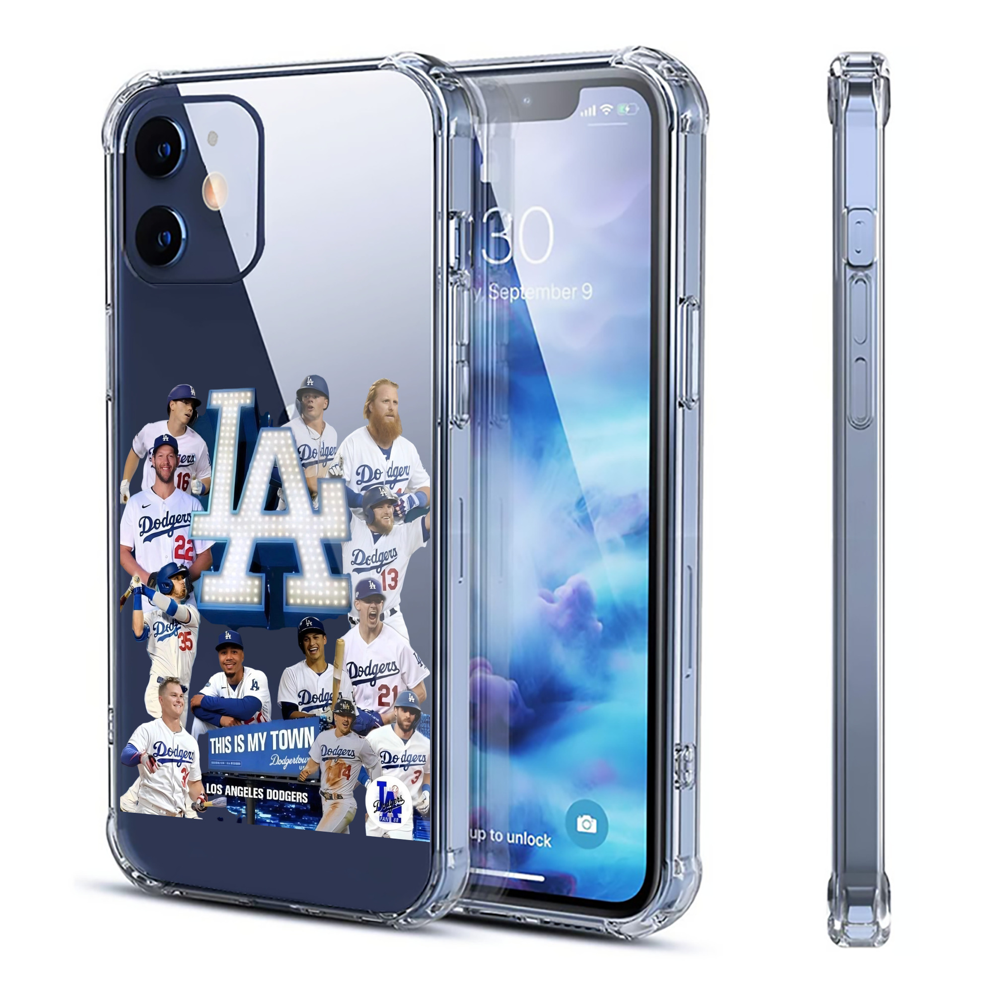  Clear IPhone 12 Case – Soft TPU With UV Print – Enhanced Drop Protection, Precise Fit, Anti-Fingerprint, Customizable Design, Scratch-Resistant, Yellow-Resistant